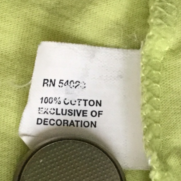 Vintage Gap Y2K Lime Green Embroidered Boho Knit Top - Sz Small - Picture 10 of 10